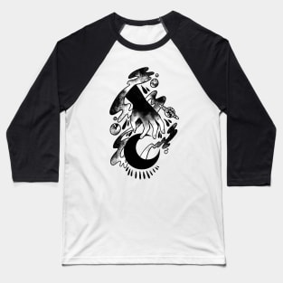 Moon Pluck Baseball T-Shirt